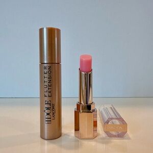 New Lancôme 2-Pc Lash Idôle Flutter Extension & Lip Idôle Butterglow Balm Travel